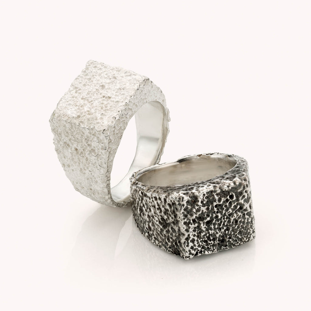 zegelring vierkant groot model