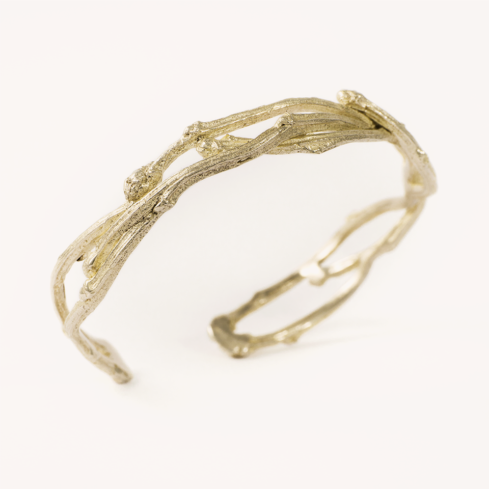 takjes armband in zilver