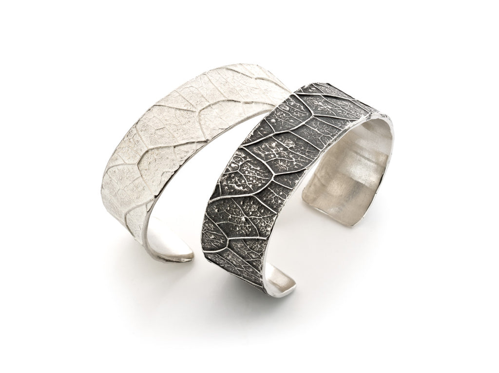 slavenarmband met bladnerfmotief