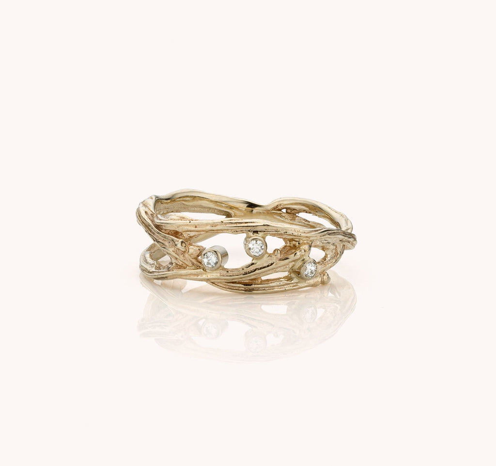 gouden ring, takjes