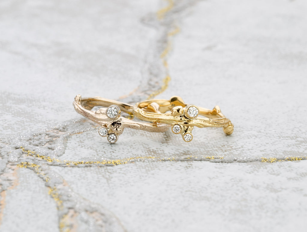 gouden ring met diamanten