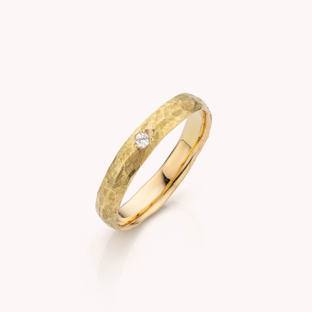 trouwring gehamerd bol love 0454