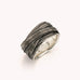 wikkel ring in zilver