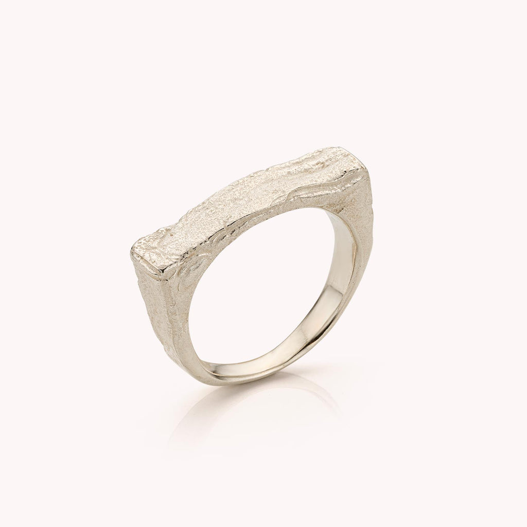zilveren ring
