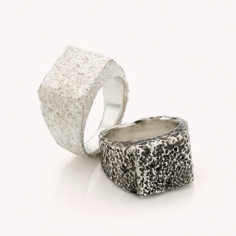 zegelring vierkant groot model