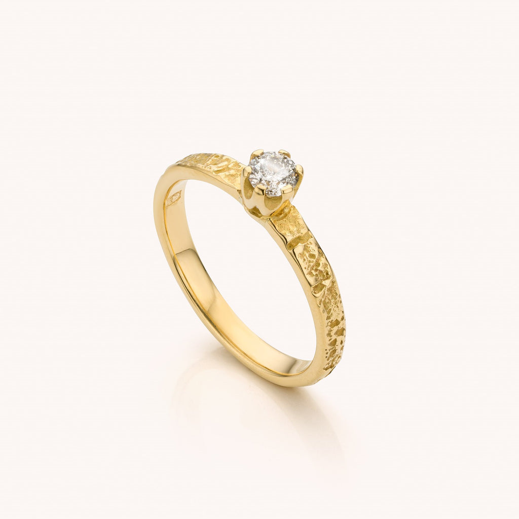 solitair  met diamant